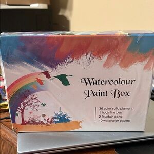 Watercolour Paint Box with Accessories